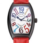 Franck Muller Casablanca Red Croco Leather Band  621644