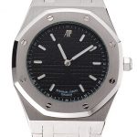 Audemars Piguet Royal Oak Fondation Black Dial Stainless Steel Case And Bracelet