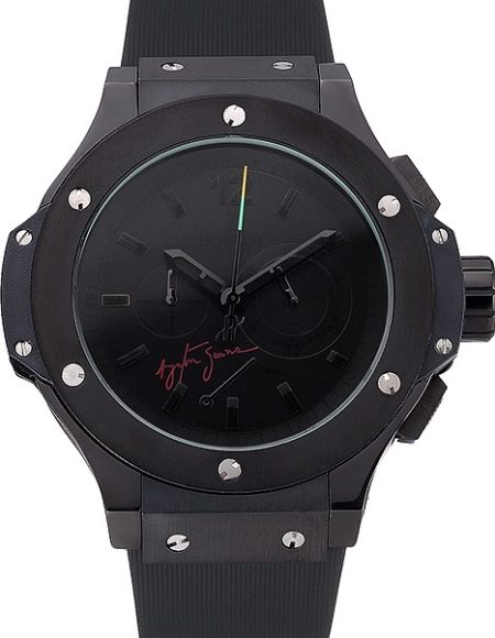 Hublot Limited Edition Ayrton Senna 2009 Black Dial Watch 98073