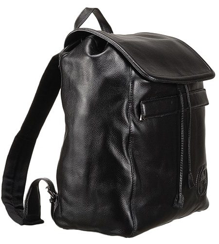 Gucci Leather Backpack Black 607930