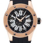 Richard Mille RM 033 Extra Flat Automatic Gold Case Black Rubber Bracelet 1454196
