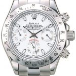 Rolex Daytona Lady Stainless Steel Case White Dial Tachymeter