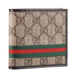 Gucci Supreme Web Bi-Fold Wallet