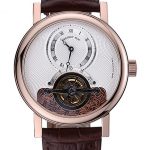 Breguet Classique Grande Complication Tourbillon Gold Case White Dial Brown Leather Strap 622209