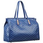 Goyard Sac Marquises Zippered Blue Tote Bag 18927354