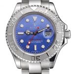 Swiss Rolex Yacht-Master Blue Dial Stainless Steel Case And Bracelet