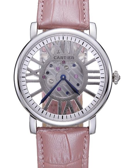 Cartier Rotonde Skeleton Flying Tourbillon Light Pink 621970