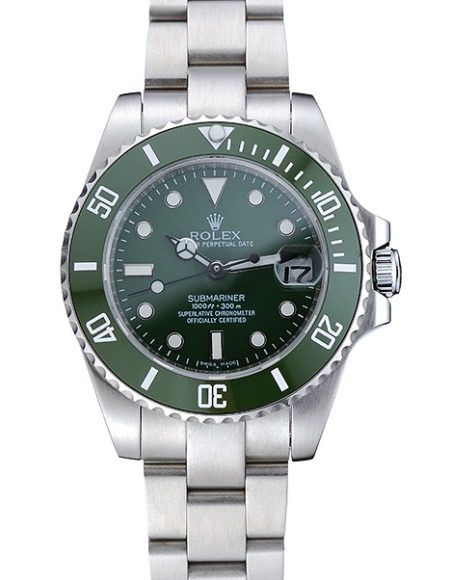 Rolex Submariner Green Dial Stainless Steel Bracelet 1454151