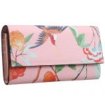 Gucci Tian Pink Leather Continental Wallet 18927133