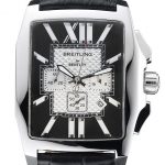 Breitling Bentley Flying B Chronograph Leather Bracelet Watch  622330