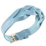 Hermes Hippique Gold Hardware Bracelet Blue
