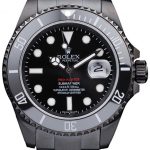 Rolex Swiss Submariner Pro-Hunter Black Steel Strap Black Dial