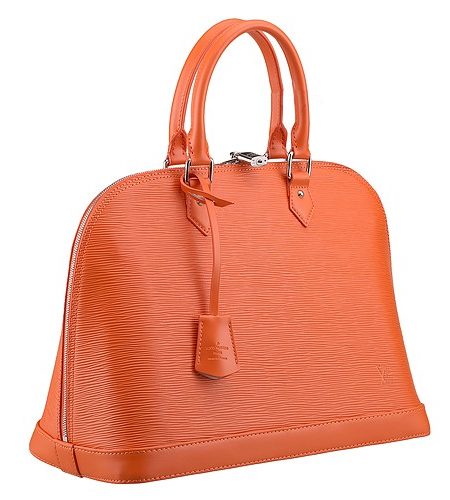 Louis Vuitton Alma GM Epi Leather Orange