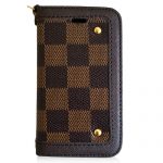 Louis Vuitton Damier Wallet Case with Mirror for iPhone 4 & 4S