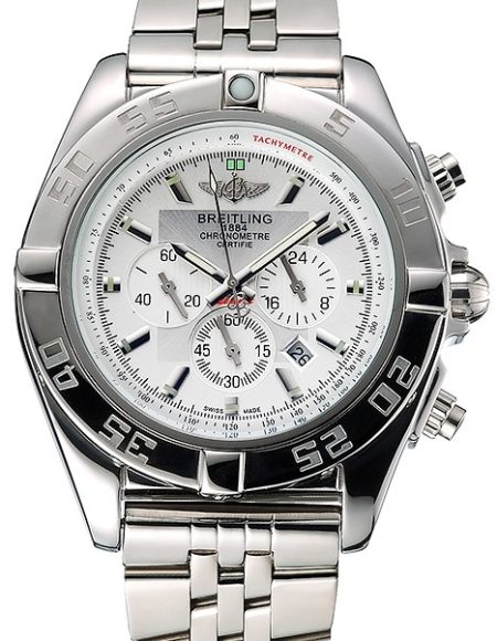 Breitling Chronomat White Dial Stainless Steel Case And Bracelet 622223