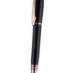 MontBlanc Starwalker Red Gold Rimmed Black Ballpoint Pen With Cap  622818
