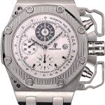 Swiss Audemars Piguet Royal Oak Offshore Survivor White Dial Stainless Steel Case Black Rubber Strap  622859