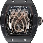 Richard Mille Turbillion Spider RM 19-01 Black Case Black Rubber Bracelet  1454257