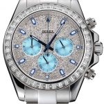 Rolex Cosmograph Daytona Diamond Dial Stainless Steel Case And Bracelet  1454251