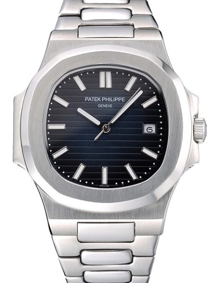 Patek Philippe Nautilus Blue Dial Stainless Steel Case   622720
