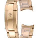 Rolex Polished and Brushed Gold Bracelet  622495