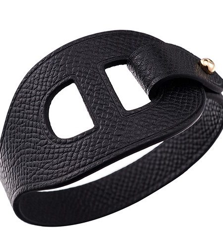 Hermes Iona Bracelet Black 700591