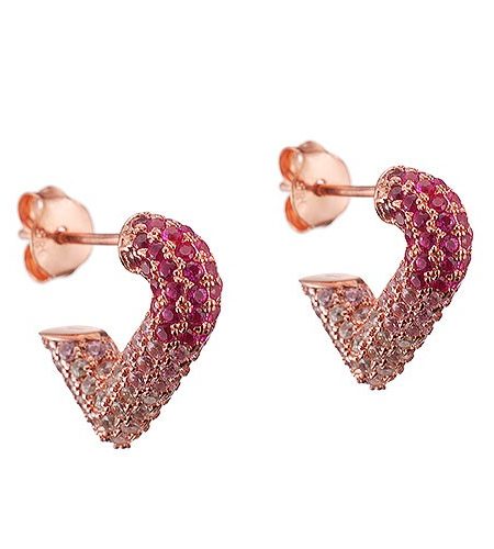 Louis Vuitton LV & V Rose Gold Earrings 700627