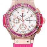Hublot Big Bang Tutti Frutti Pink Strap Gold Dial