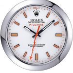 Rolex Milgauss Wall Clock Silver  621910
