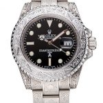 Rolex Mastermind Japan Limited Edition Black Dial White Case And Bracelet 1454081