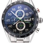 Carrera Black Dial Calibre 16 Link Tag Heuer Watch-tag140