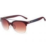 Gucci Red Rectangular Frame Sunglasses 308471