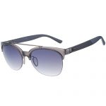 Gucci Silver Rectangular Frame Sunglasses 308472
