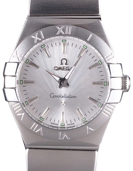Omega Constellation Grey Dial Stainless Steel Band  621458