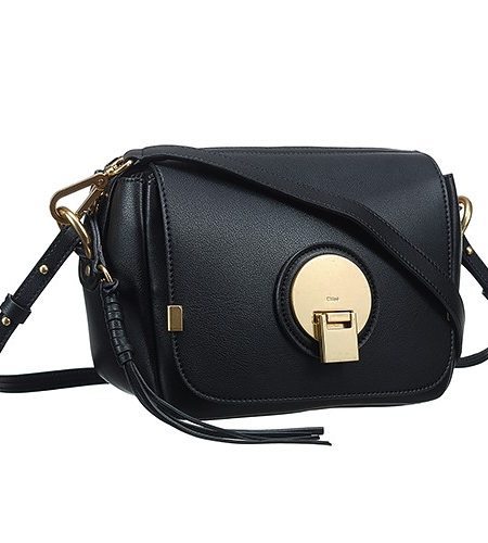 Chloe Indy Camera Bag Small Black Leather Bag 18927063