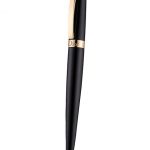 Christian Dior Gold Rimmed Black Ballpoint Pen  622735