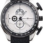 Porsche Regulator Power Reserve Black Case White Dial