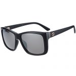 Gucci Square Frame Optyl Black Temples Grey Lens Sunglasses 308478