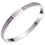Bvlgari Amethyst Red Silver Bracelet  700701