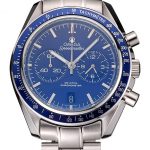 Omega Speedmaster Blue Dial Stainless Steel Case And Bracelet  622802