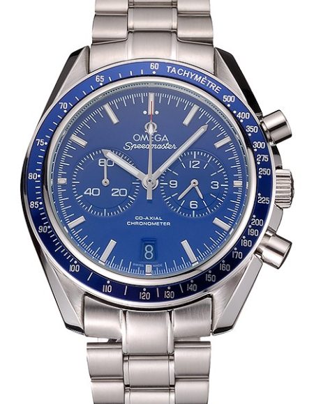 Omega Speedmaster Blue Dial Stainless Steel Case And Bracelet  622802