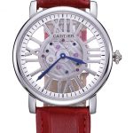 Cartier Rotonde Skeleton Flying Tourbillon Red 621967