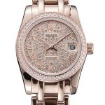Rolex Datejust Diamond Dial And Bezel Pink Gold Case And Bracelet  622836