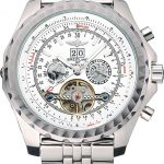 Breitling Bentley Mulliner Tourbillon White Dial Stainless Steel Case And Bracelet  622732
