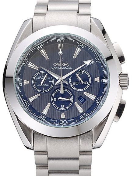 Omega Seamaster Aqua Terra Chronograph Teak-Grey Dial Stainless Steel Bracelet   622527