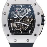 Richard Mille RM 61-01 Yohan Blake Limited Edition Silver  Case Black Bracelet 1454204