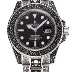 Swiss Rolex Submariner Skull Limited Edition Black Dial Vintage Case And Bracelet 1454090