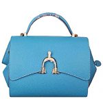 Hermes Stirrup Shoulder Bag Blue 608090