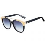 Dior Black Tie Gold And Black Frame Sunglasses 308395