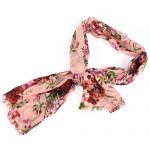 Gucci Pink Flower Print Scarf 621848